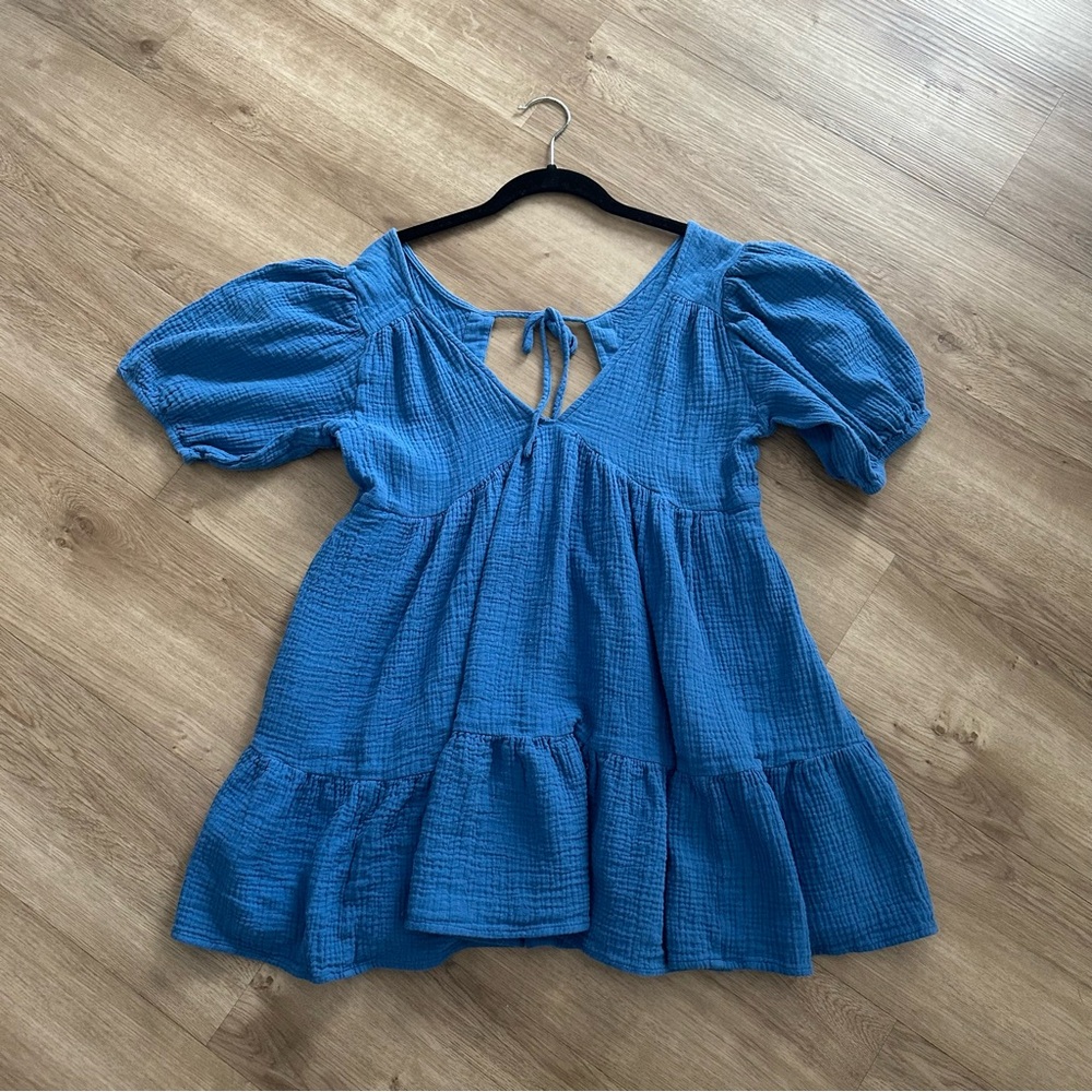 Blue Mini Dress